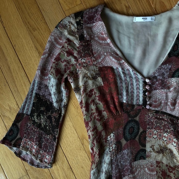 Printed dress - Picture 3 of 4